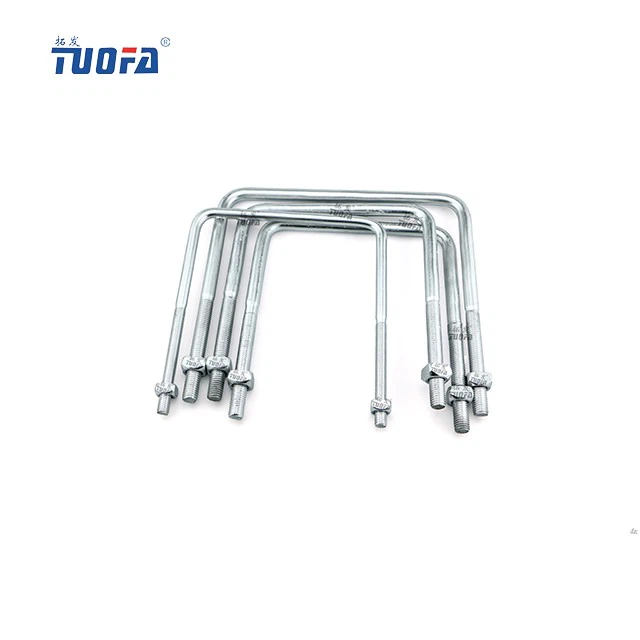 Factory Price Carbon Steel U Type Bolt Truck U Bolt Abrazadera