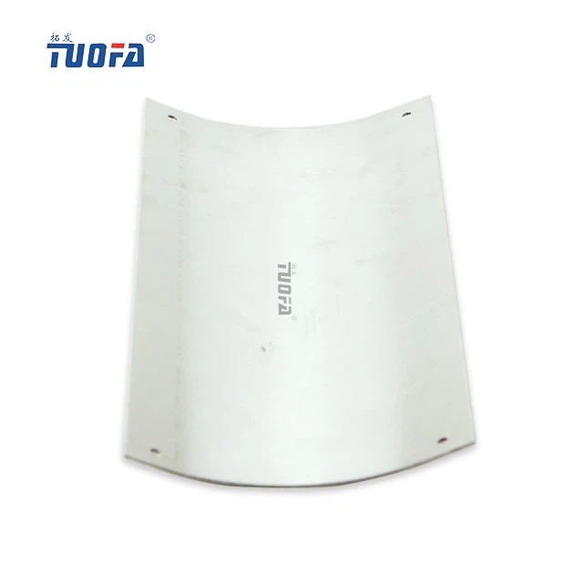 Hatari Plate With Steel Nail Gauge Enameled Danger Plate