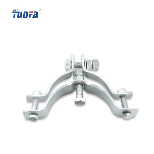 Hot Dip Galvanized Pole Clamp, Universal Clamp