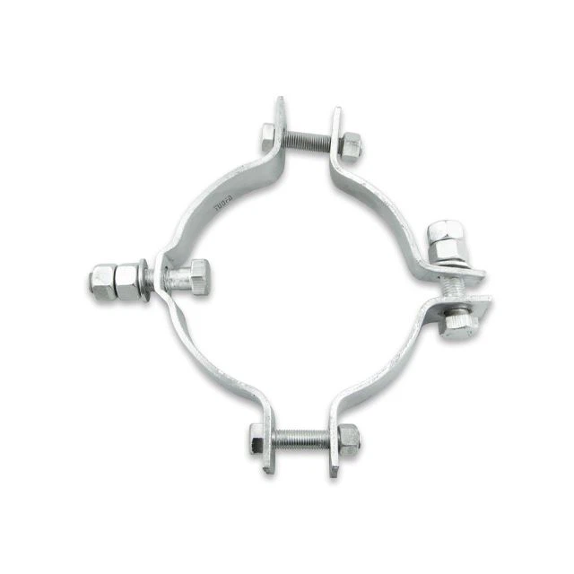 Hot Dip Galvanized Pole Clamp, Universal Clamp