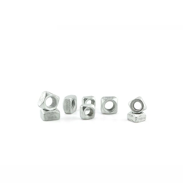 Hot Dip Galvanized Square Head Bolts And Nuts