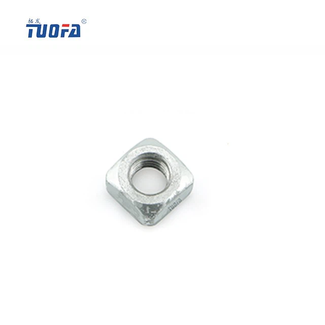 Hot Dip Galvanized Square Head Bolts And Nuts