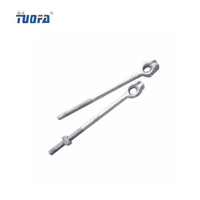 Hot Dip Galvanized Stay Rod Set Power Line Fittings