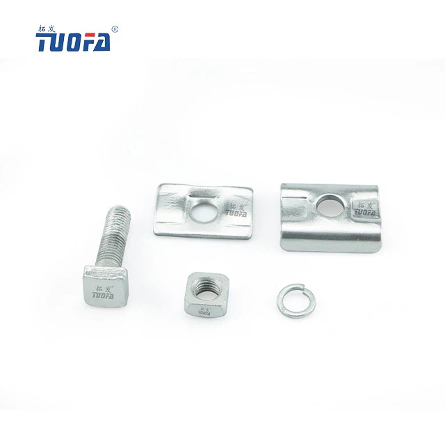 Power Line Hardware Hot Dip Galvanized Steel Clamp
