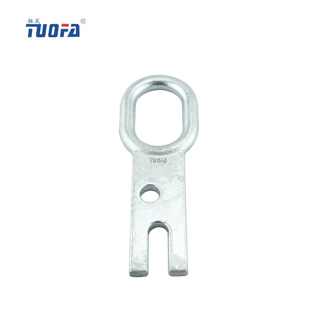 Soporte Adss Elo With Two Pernos Hot-Dip Galvanized