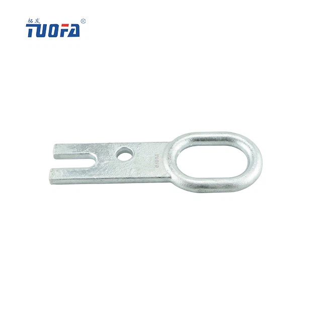 Soporte Adss Elo With Two Pernos Hot-Dip Galvanized