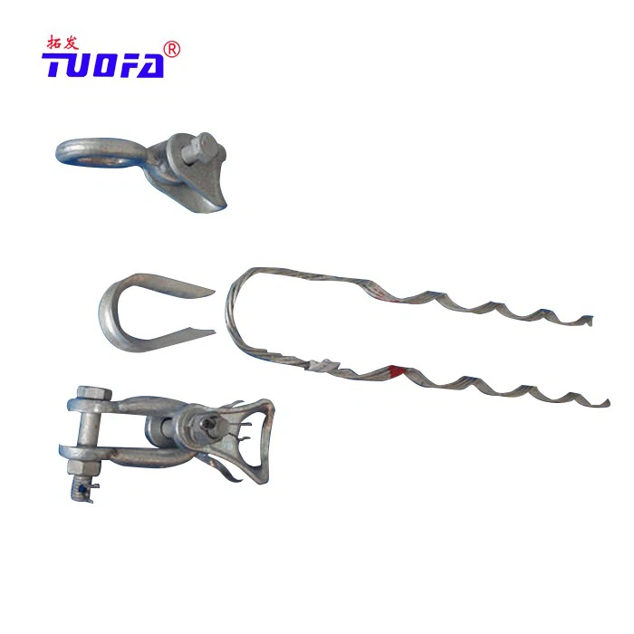 Preformed Tension Clamp Set For OPGW